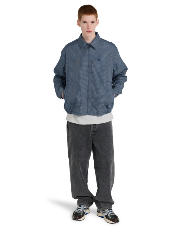 7 Harrington Gingham - Water-Resistant Jacket for Men White ELYJK00306 Element