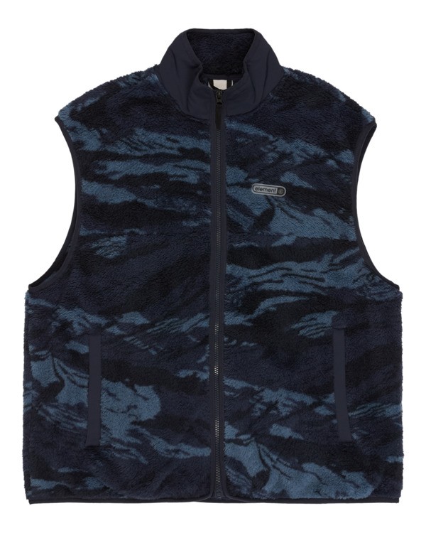 0 Classic Sherpa - Fleece Vest for Men Black ELYJK00313 Element