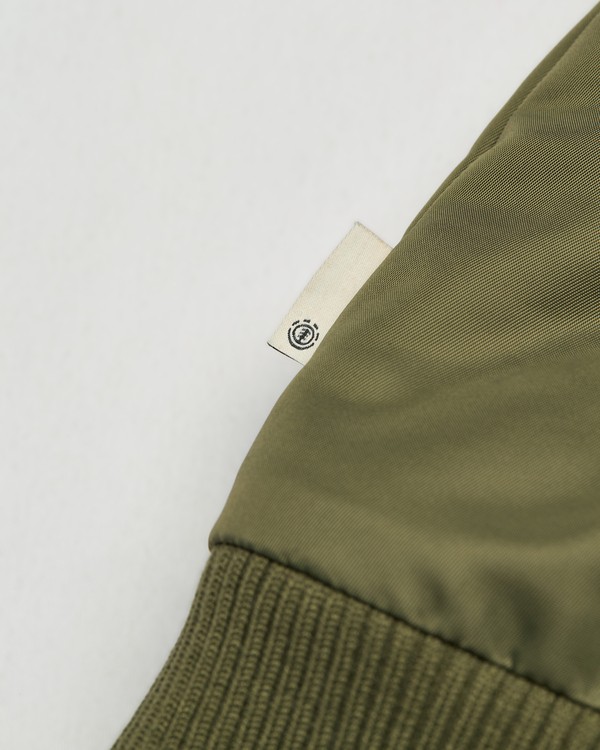 5 Hooded Bomber Jacket Green ELYJK00317 Element