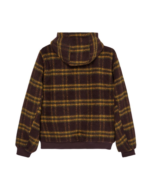 1 Dulcey Fuzzy Check Brown ELYJK00319 Element