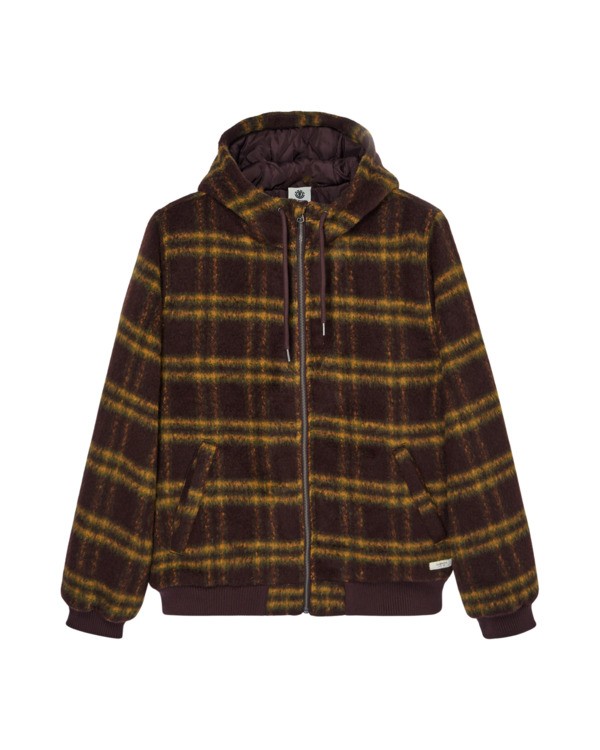 0 Dulcey Fuzzy Check Brown ELYJK00319 Element