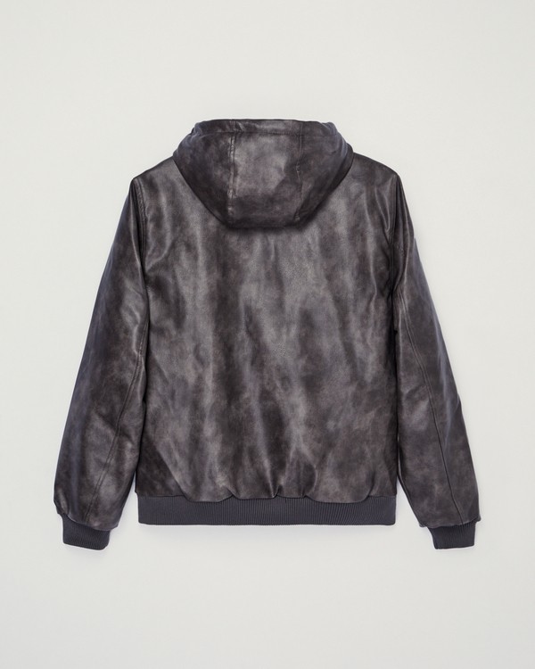 1 Hooded Bomber Jacket Braun ELYJK00322 Element