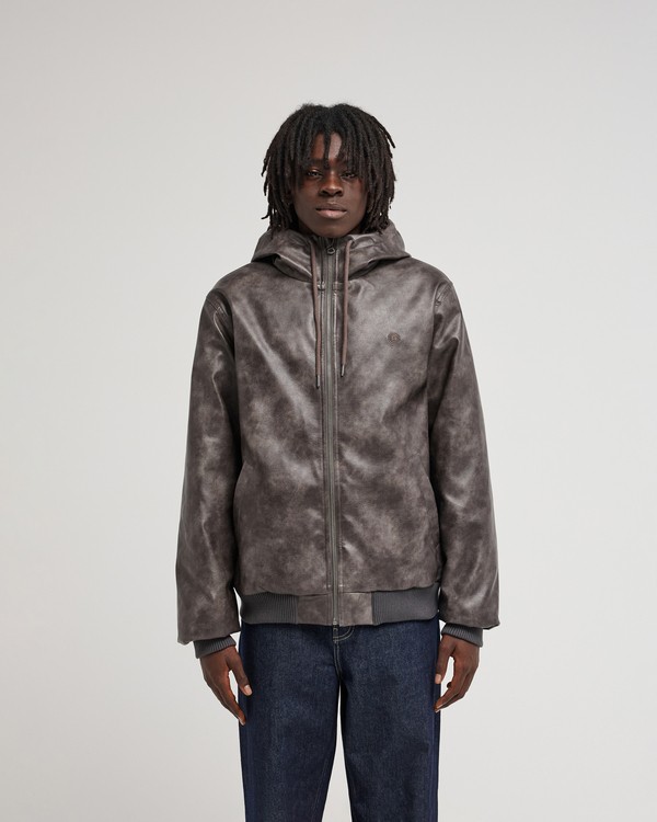 6 Hooded Bomber Jacket Braun ELYJK00322 Element