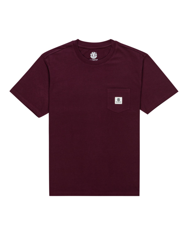 0 Basic Pocket - T-Shirt für Männer Weiss ELYKT00116 Element