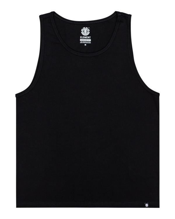 0 Basic - Tank-Top für Männer Schwarz ELYKT00117 Element