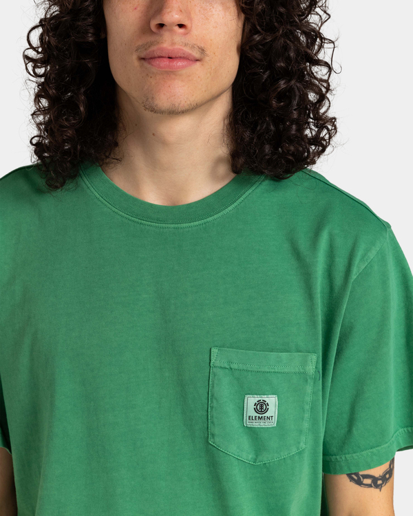 4 Basic Pocket - T-Shirt for Men Green ELYKT00118 Element