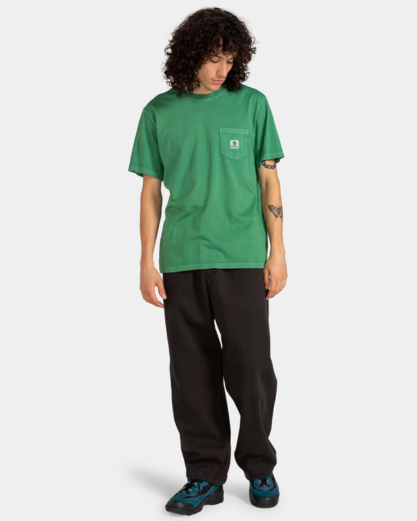 5 Basic Pocket - T-Shirt for Men Green ELYKT00118 Element