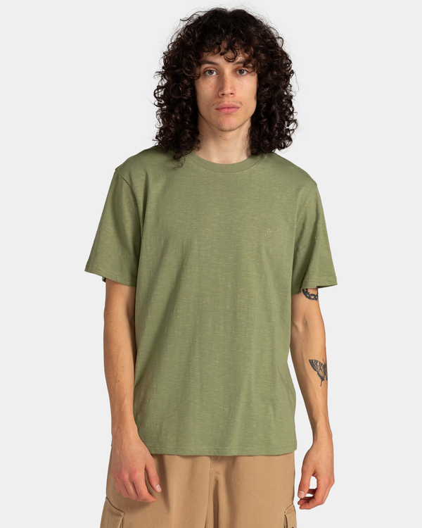 2 Crail - T-Shirt for Men Green ELYKT00119 Element