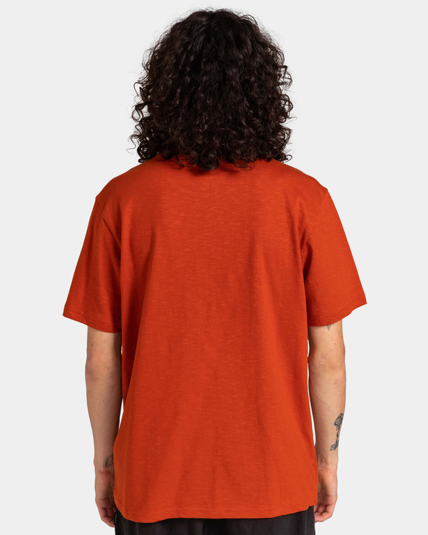 6 Crail - T-Shirt for Men Orange ELYKT00119 Element