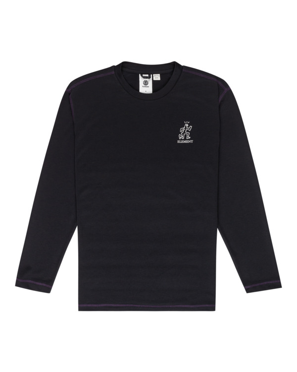 0 Bloc - Camiseta de Manga Larga para Hombre  ELYKT00151 Element