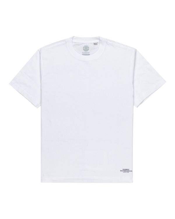 0 Skateboard Co - T-Shirt for Men White ELYKT00157 Element