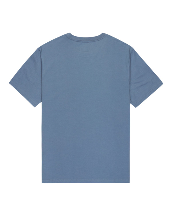 2 Icon Embroidery - Maglietta a maniche corte da Uomo Blue ELYKT00168 Element