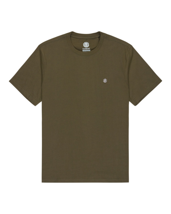 0 Icon Embroidery - T-Shirt für Männer Braun ELYKT00168 Element