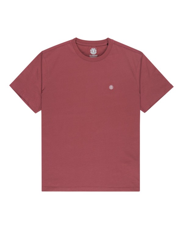 0 Icon Embroidery - T-Shirt für Männer Violett ELYKT00168 Element