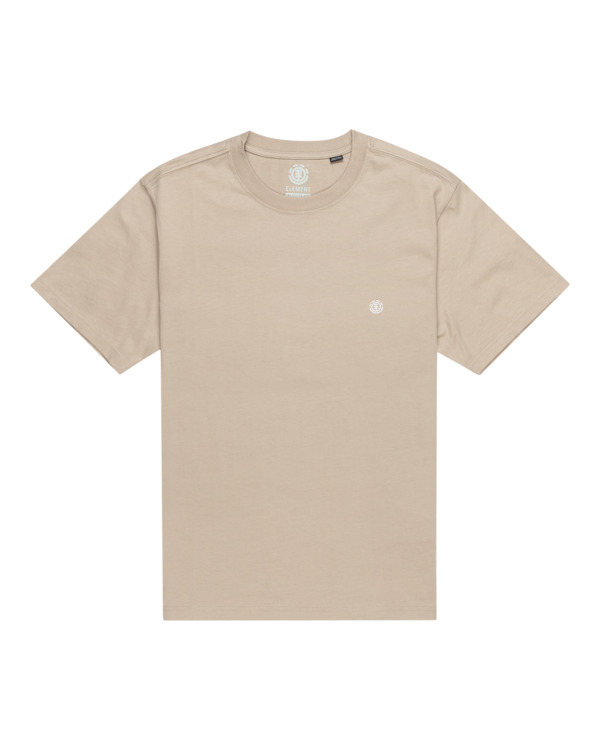 0 Crail  - Short Sleeves T-shirt for Men Beige ELYKT00168 Element