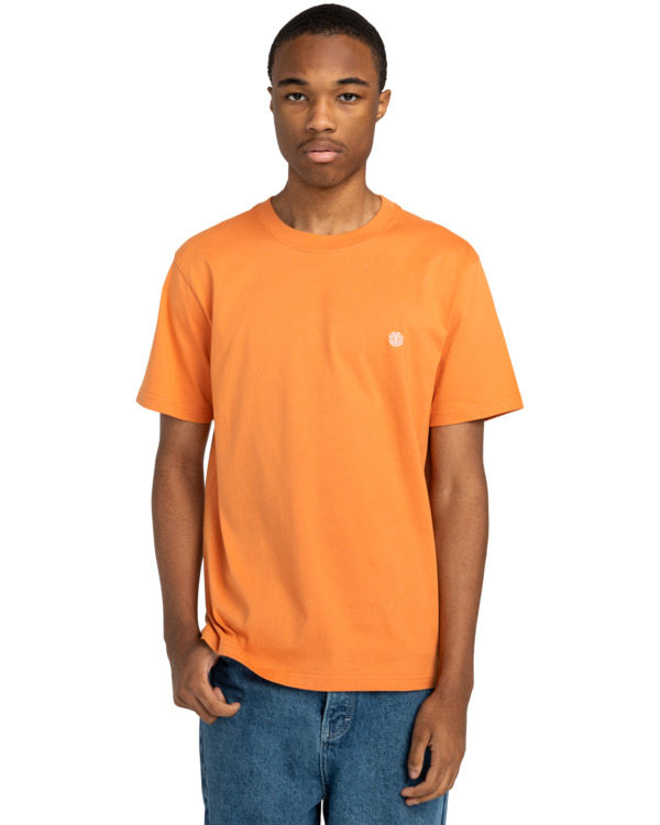 2 Crail  - Camiseta de manga corta para Hombre Naranja ELYKT00168 Element