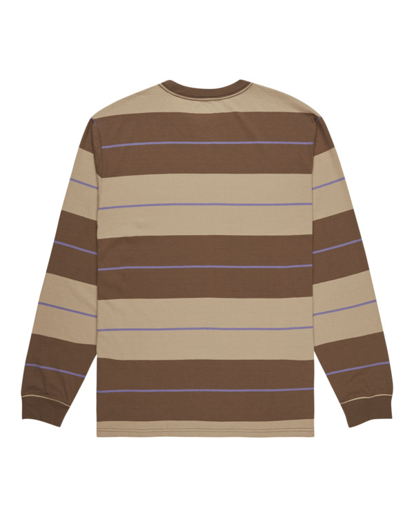 1 Lowcase - Long Sleeves T-Shirt for Men Brown ELYKT00176 Element