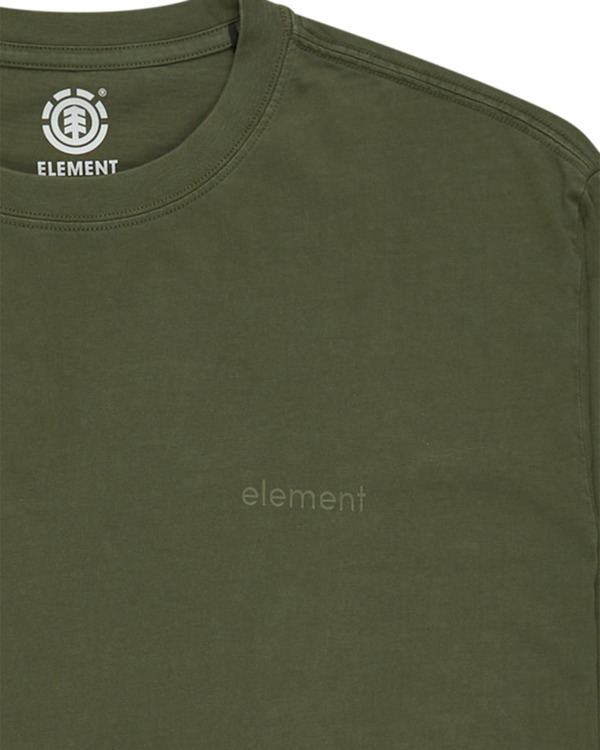 3 Lowcase - Camiseta de manga larga para Hombre Verde ELYKT00176 Element