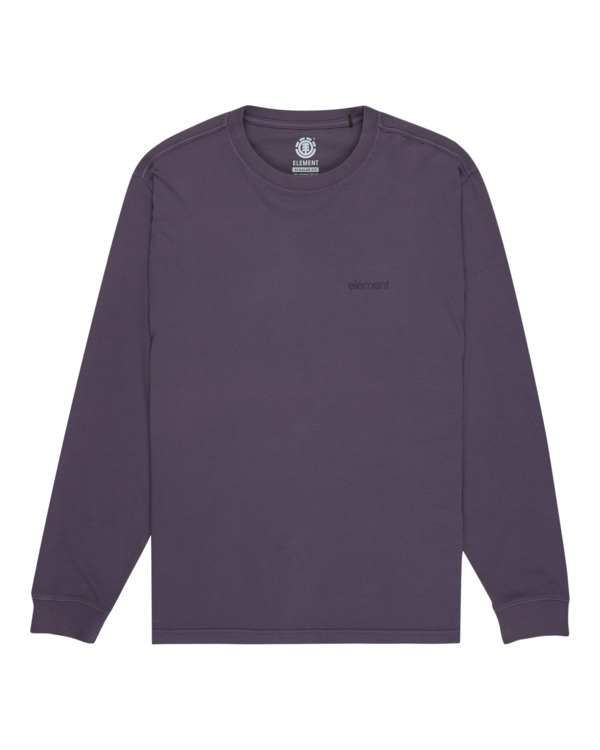 0 Lowcase Pigment - T-shirt manches longues pour Homme Noir ELYKT00176 Element