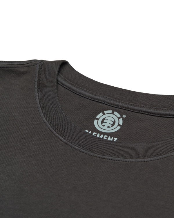 2 Lowcase Pigment - Camisola de manga comprida para homem Preto ELYKT00176 Element