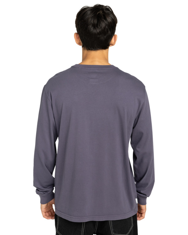 6 Lowcase Pigment - T-shirt manches longues pour Homme Noir ELYKT00176 Element