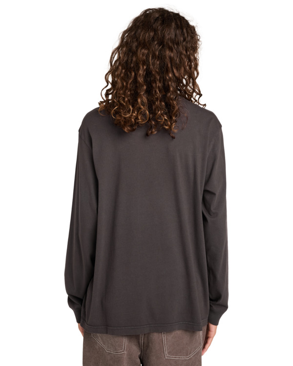 6 Lowcase Pigment - Longsleeve für Männer Schwarz ELYKT00176 Element