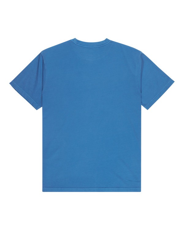 1 Lowcase Pigment - Short Sleeve T-Shirt for Men Blue ELYKT00177 Element