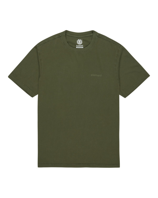 0 Lowcase - Short Sleeves T-Shirt for Men Green ELYKT00177 Element