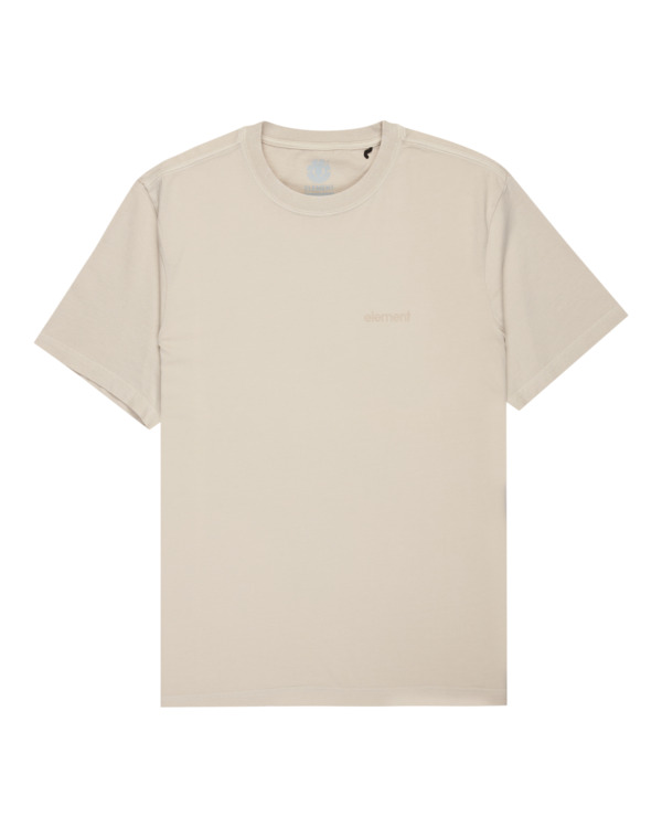 0 Lowcase - Camiseta de manga corta para Hombre Beige ELYKT00177 Element