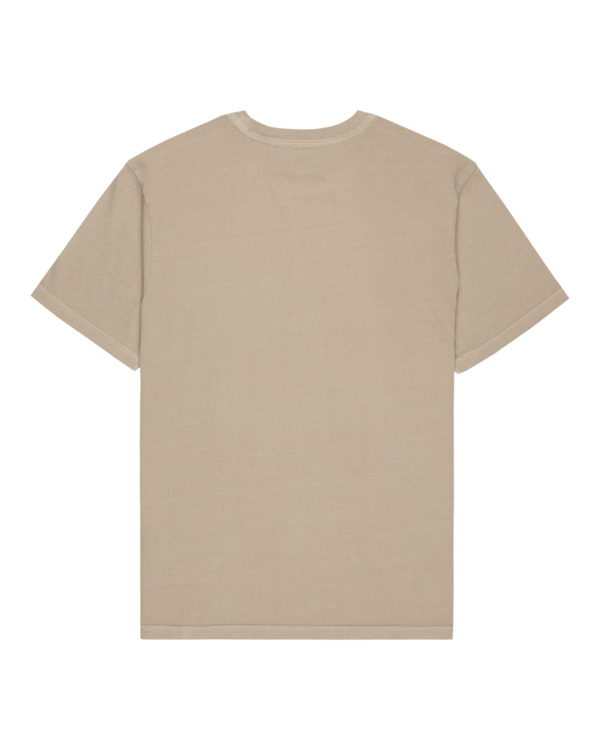 1 Lowcase Pigment - Short Sleeve T-Shirt for Men Beige ELYKT00177 Element