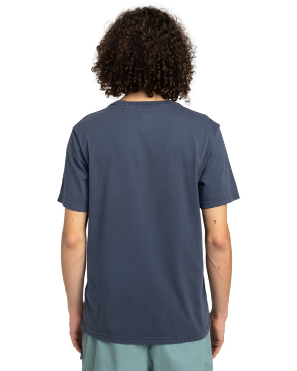 5 Lowcase - Camiseta de manga corta para Hombre Azul ELYKT00177 Element