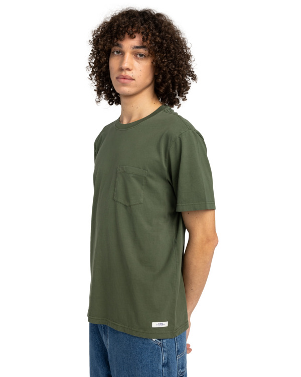 3 Lowcase - Camiseta de manga corta para Hombre Verde ELYKT00177 Element