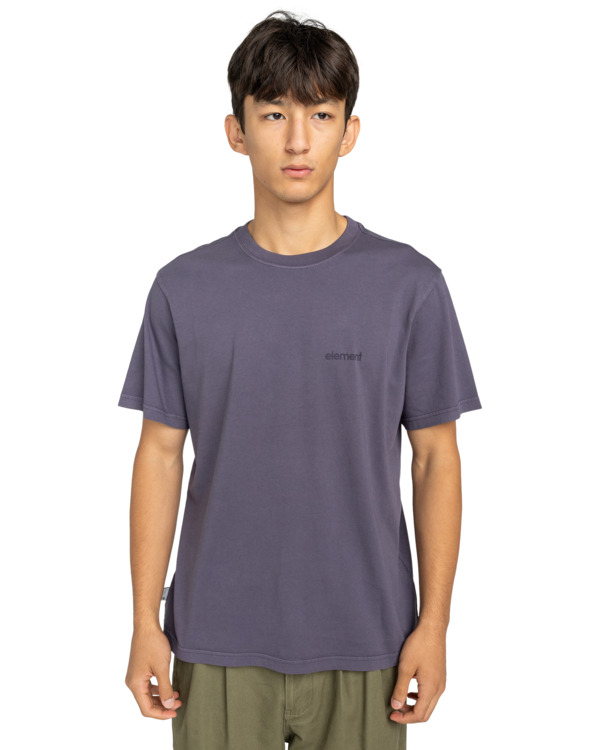 2 Lowcase Pigment - Short Sleeve T-Shirt for Men Black ELYKT00177 Element