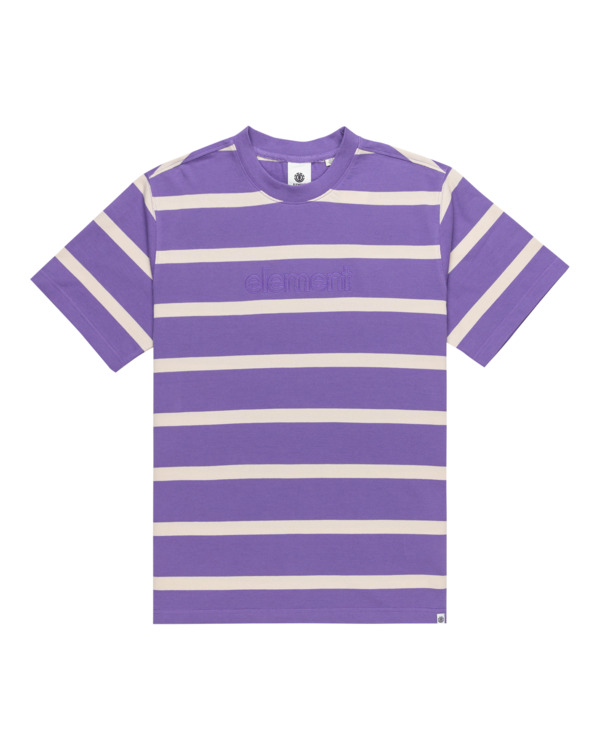 0 Yacht Club - Short Sleeves T-Shirt for Men Purple ELYKT00181 Element