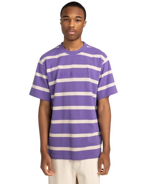 2 Yacht Club - Short Sleeves T-Shirt for Men Purple ELYKT00181 Element