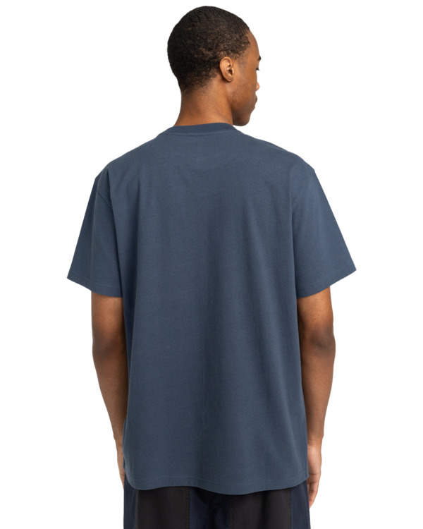 5 Cipher - T-shirt met Korte mouw voor Heren Blue ELYKT00184 Element