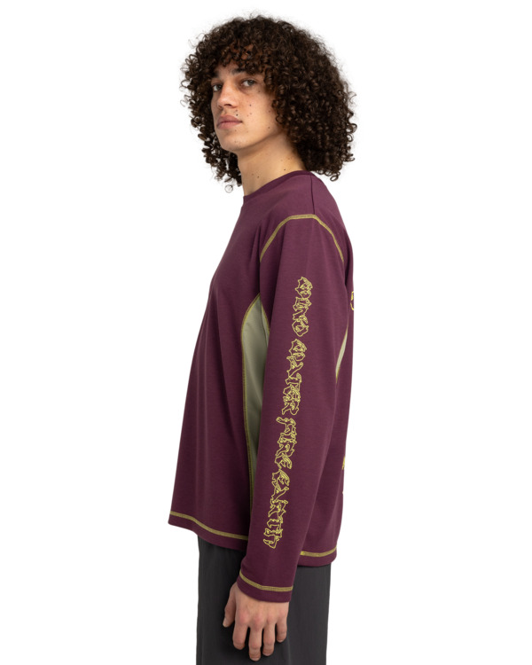 3 FFNC Tech - Funktions-Longsleeve für Männer Violett ELYKT00188 Element