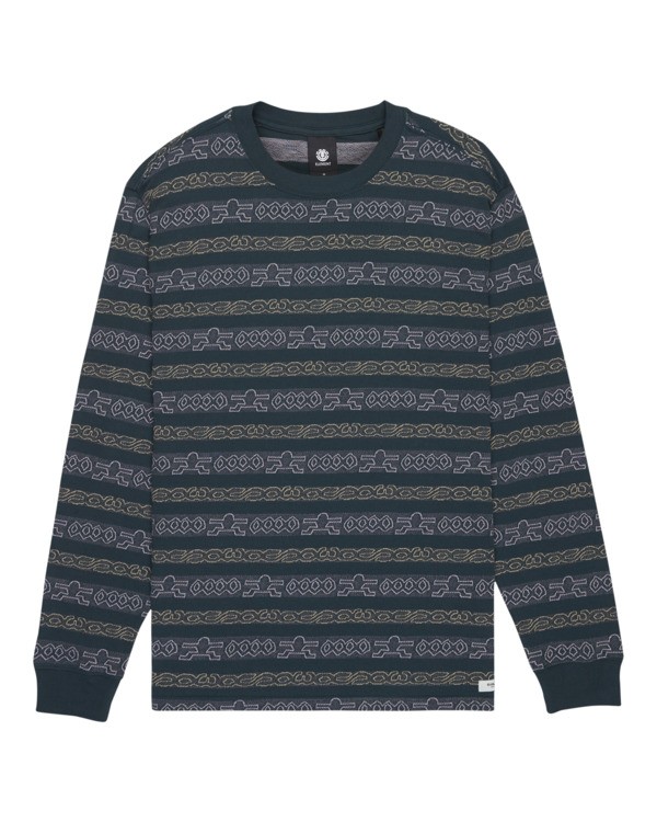 element, 4 Wheels Unity - T-shirt manches longues pour Homme, 4 WHEELS FOR UNITY BLUE (btg6) 0 4 Wheels Unity - T-shirt manches longues pour Homme Bleu ELYKT00189 Element