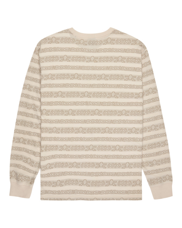 1 4 Wheels Unity - T-shirt manches longues pour Homme Beige ELYKT00189 Element