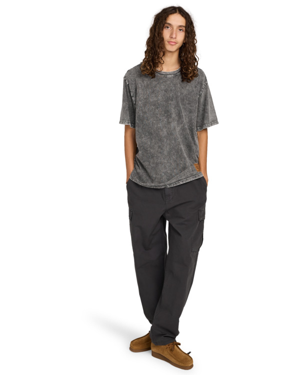 6 Cargo - T-Shirt für Männer Schwarz ELYKT00190 Element