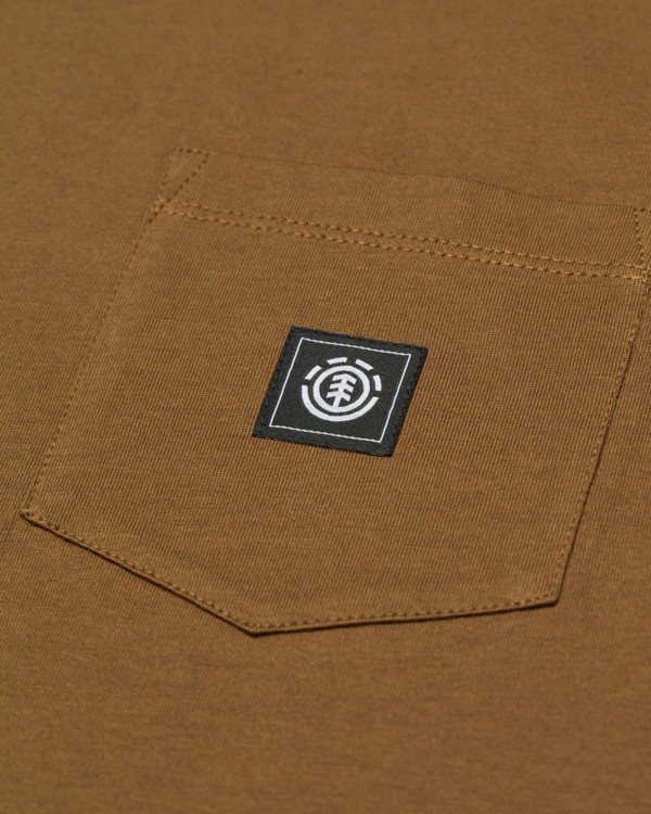 3 Icon Label Pocket Brown ELYKT00198 Element