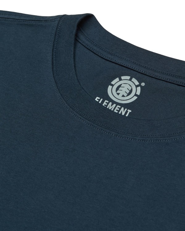 2 Icon Label Pocket - T-Shirt à manches courtes pour Homme Bleu ELYKT00198 Element