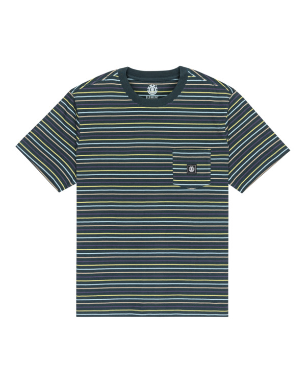 0 Icon Label Pocket - T-Shirt für Männer Grün ELYKT00198 Element
