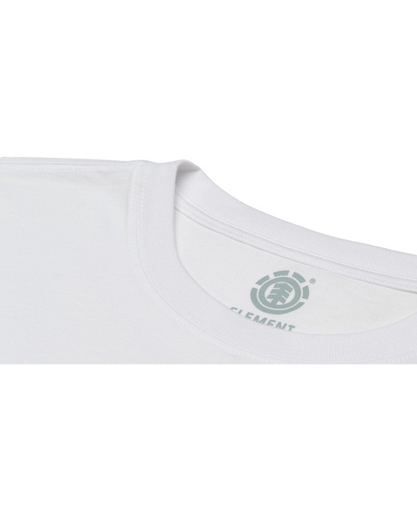 2 Icon Label Pocket - T-shirt met korte mouwen voor Heren White ELYKT00198 Element