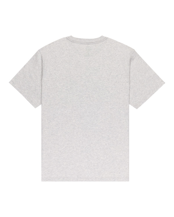 1 Icon Label Pocket - Camiseta de manga corta para hombre Gris ELYKT00198 Element
