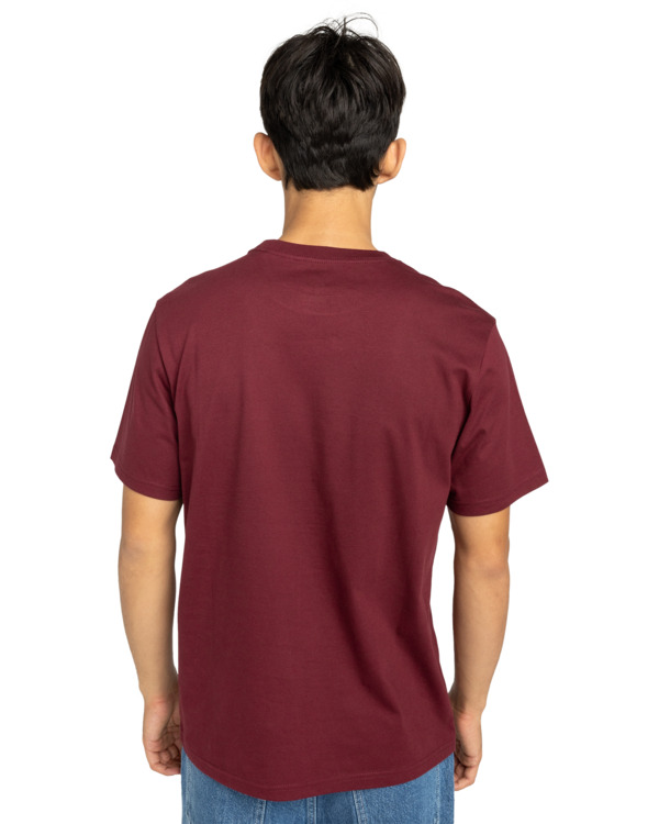 6 Icon Label Pocket - T-Shirt für Männer Rot ELYKT00198 Element
