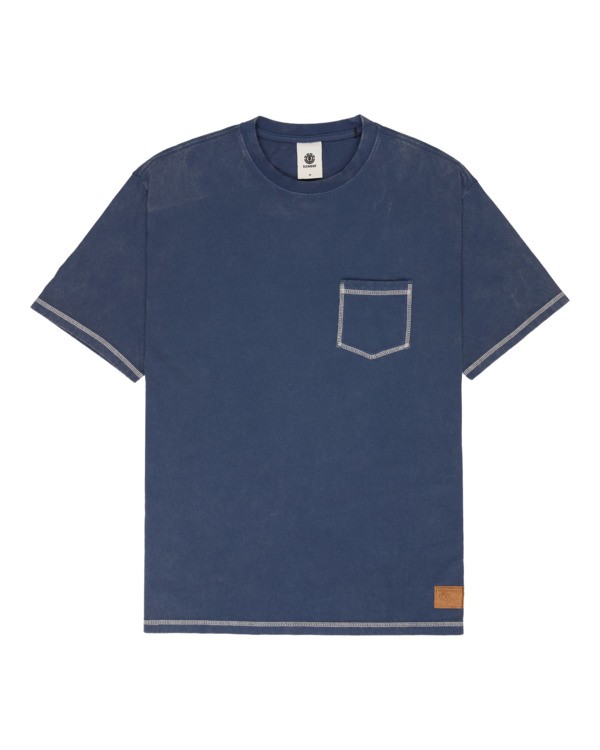 0 Cargo Pocket - T-Shirt f&uuml;r M&auml;nner Blau ELYKT00199 Element