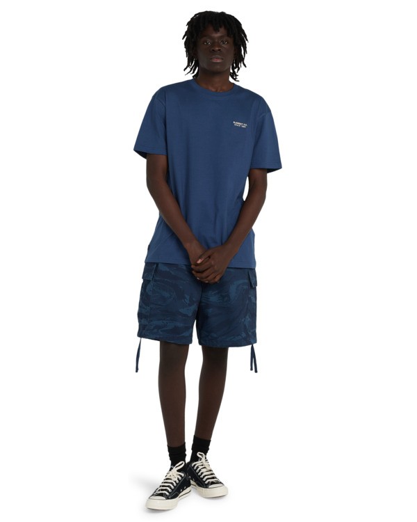 5 Element Co - T-shirt met korte mouwen voor Heren Blue ELYKT00206 Element