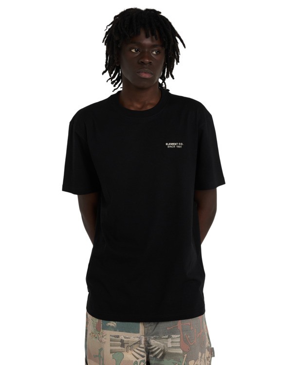 2 Element Co - Short Sleeve T-Shirt for Men Blue ELYKT00206 Element