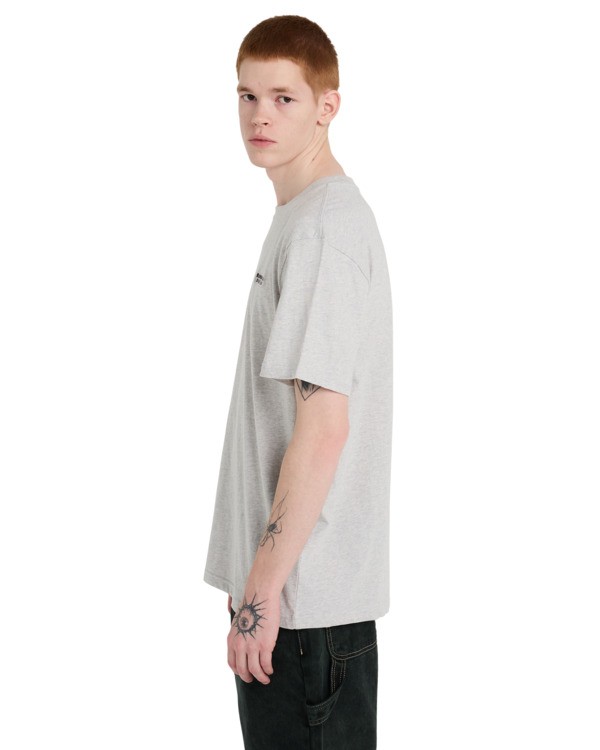 3 Element Co - Short Sleeve T-Shirt for Men Grey ELYKT00206 Element